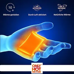 Грілка хімічна для рук Only Hot в рукавички 10 пар - мініатюра 4