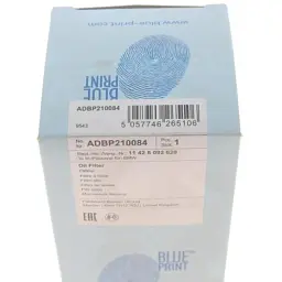 Фільтр масляний Blue Print ADBP210084 - мініатюра 8