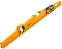 Рівень Профі 60см 2 капсули алюміній Tolsen hoz0013739