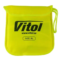 Жилет безпеки світловідбивний Vitol 116B XL жовтий (ЖБ003) - мініатюра 4
