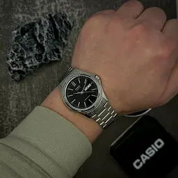 Чоловічий годинник Casio MTP-1239D-1A Сріблястий ( AT1141-0106 ) - мініатюра 2