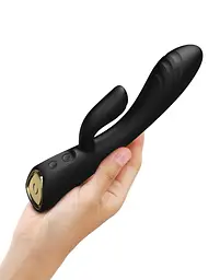 Вібратор-кролик Dorcel Flexi Rabbit 21.2 см чорний - мініатюра 3