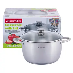 Каструля Kamille KM-4903 5.0л