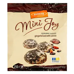Пряники Київхліб Mini Joy з какао 250 г (942565)