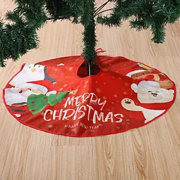 Килимок новорічний під ялинку Merry Christmas 5 14004 115х90 см - мініатюра 2