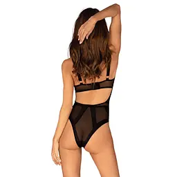 Боді Obsessive Chic Amoria XS/S чорний - мініатюра 2