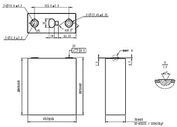 LiFePo4 Аккумуляторний елемент 3.2V/280A | Grade - A (896Wh) | Ω 0,17-0,18мОм - мініатюра 3