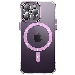 Чохол TPU+PC Colorful with MagSafe для Apple iPhone 13 Pro (6.1) Pink