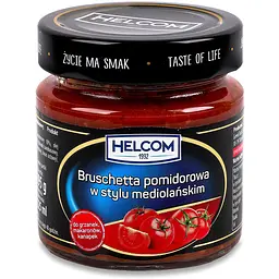 Соус Helcom Брускета міланська томатна 225 мл