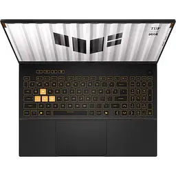 Ноутбук ASUS TUF F16 FX608JMR Ігровий ноутбук Intel Core i5- 14450HX 20 МБ кеш- пам'яті, до 4, 80 ГГц, 16 FHD+ 165 Гц, 16 ГБ, 512 ГБ SSD, NVIDIA GeForce RTX 5060 8 ГБ, чорний/сірий - мініатюра 2