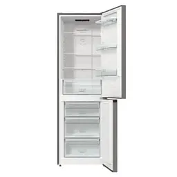 Холодильник Gorenje 185х60х60см 2 двері 203(99) л А++ NoFrost+ LED дисплей (NRKE62XL) - мініатюра 3