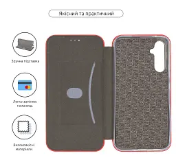 Чохол-книжка ArmorStandart G-Case для Samsung A34 5G (A346) Red - мініатюра 3