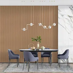 Рейка декоративна Sticker Wall WPC стінова 3000х165х23мм Дуб SW-00001855 - мініатюра 7