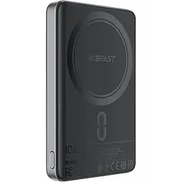 УМБ Acefast Magnetic Wireless 10000mAh 20W PD,QC 3.0, QI 15W M12 Black