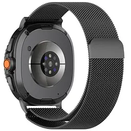 Ремінець металевий для смарт-годинника Google Pixel Watch 40,44,46 mm, Milanese Magnetic, сірий, міланська петля, браслет на магнітній застібці, сумісний з годинником Google Pixel Watch, для моделей з розміром корпусу 40,44,46 мм - мініатюра 2