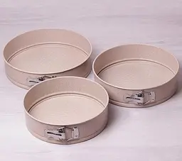 Набір роз'ємних форм 3шт Marble Kamille Ø24 см, Ø26 см, Ø28 kuh0006943 - мініатюра 5