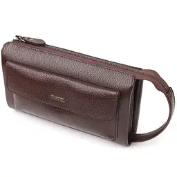 Чоловічий шкіряний клатч Canpellini 23х14,5х5,5 см sum0022438