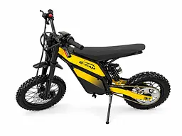 Електровелосипед Пітбайк Ендуро E-KAM-R3 (2000W, 52V, 30Ah) жовтий + шолом скутер