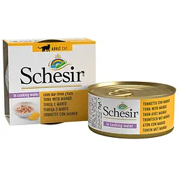 Влажный корм для кошек Schesir Тунец с манго Tuna Mango 75 г