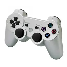 Бездротовий джойстик геймпад сірий блютуз PS3 для Sony PlayStation PS