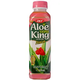 Фруктовий напій OKF Aloe Vera King Raspberry 0.5 л - мініатюра 5