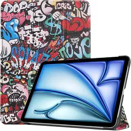 Чохол до планшета BeCover Smart Case Apple iPad Air 11" M2/M3 (2024/2025) Graffiti (711605) - мініатюра 2