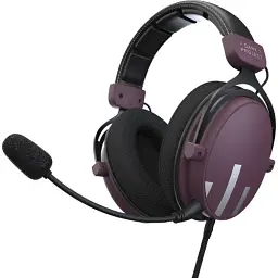 Навушники Dark Project HS4 Wired Purple/Black, Mini jack + USB, знімний мікрофон, 16 Ом, 96 дБ, кабель 2 м (DPO-HS-5004) - мініатюра 5