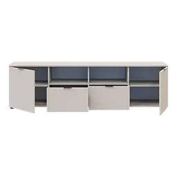 Комод Doros Рон 4 2 фасади 2 шухляди Кашемір 180х38х50 (41516046) - мініатюра 6