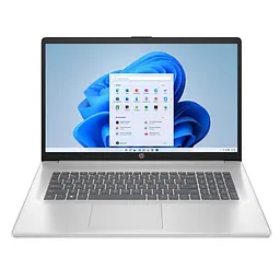 Ноутбук HP 17- cn3135nw, Intel Core i5- 1334U, 17, 3 дюйма FHD, 16 ГБ оперативної пам'яті, 512 ГБ SSD, Windows 11 Home, сріблястий