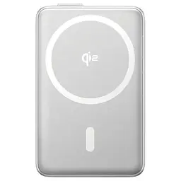 Портативний ЗП Power Bank Baseus Nomos Qi2 Kickstand OS with Cable 45W з БЗП 10000 mAh (P10078800) Lunar Gray - мініатюра 2