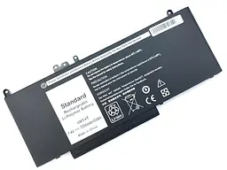 Акумулятор для Dell 6MT4T Latitude 14 E5470, E5570, E5450, Precision M3510 (TXF9M 79VRK 07V69Y 7V69Y) (7.4V 7200 mAh 53Wh)