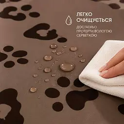 Килимок для мисок домашніх тварин із лапками водостійкий підстилковий мат для годування собак і котів - мініатюра 3