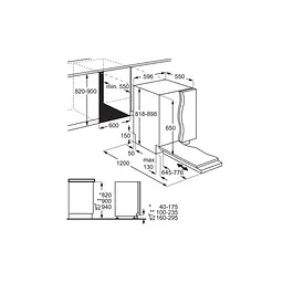 Посудомийна машина Electrolux E62LB200T - мініатюра 3