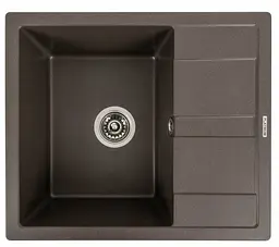 Кухонна мийка Platinum 5851 ARIA матова Темна скеля (SP000039619)