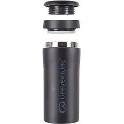 Термокухоль Lifeventure Thermal Mug Чорний-Сірий - мініатюра 2