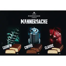 Набір марципанових батончиків Niederegger Marzipan Manner Sache Be strong 5 х 35 г - мініатюра 3