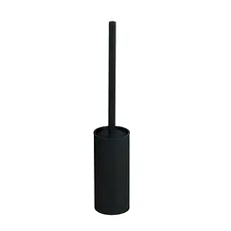 Йоржик для унітазу підлоговий VBI Round black VBI-040020BL, Чорний матовий