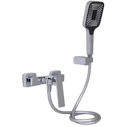 Змішувач для душа Qtap Capricorn, Chrome (k35) з душовим гарнітуром QTCAP4060102C48221