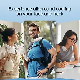 Вентилятор Jisulife Neck Fan Life4 Grey - мініатюра 8