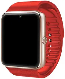 Смарт-годинник GT08 з камерою і Sim картою Gold Red (16148) - мініатюра 2
