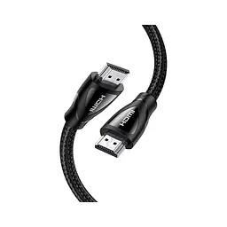 Кабель мультимедійний HDMI M to HDMI M 5.0m braided HD140 black Ugreen (80405)