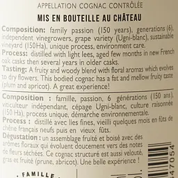 Коньяк Chateau de Montifaud L10 40% 0.7 в коробці - мініатюра 10