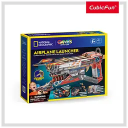 Пазл Cubic Fun Набір для моделювання STEM Пускова установка для літаків (DS1091h) - мініатюра 5
