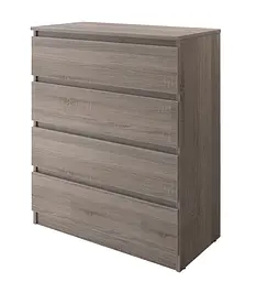 Комод в спальню MebelStar Нео 4Ш 80x43x98 см Трюфель (MBS-1073) - мініатюра 5