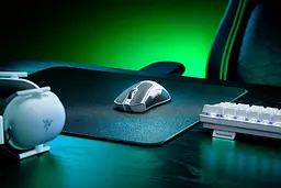 Миша комп'ютерна Razer DeathAdder V3 Pro Wireless White (RZ01-04630200-R3G1) - мініатюра 8