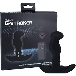 Масажер простати Nexus G Stroker з перловим масажем ануса і пультом ДК максимальний діаметр 3 см - мініатюра 4