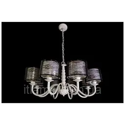 Люстра в стилі модерн з абажуром Linisoln 6022/8 White