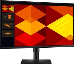 Монiтор Samsung 27" S27D400 (LS27D400GAIXUA) IPS Black 100Hz - мініатюра 3