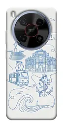 TPU чохол Demsky Southern pearl для ZTE Nubia V70 Max