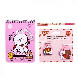 Набір канцелярії № 2 Yes Line Friends 3 предмети (450152) - мініатюра 2